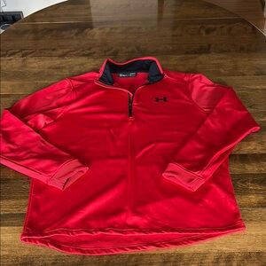 Under Armour Red Quarter Zip